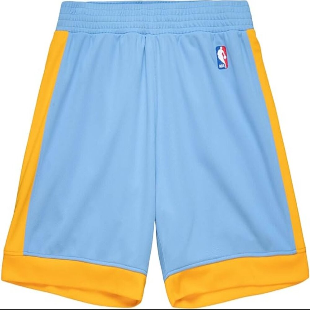 Mitchell & Ness NBA AUTHENTIC SHORTS LA LAKERS 2001 Small Columbia Blue